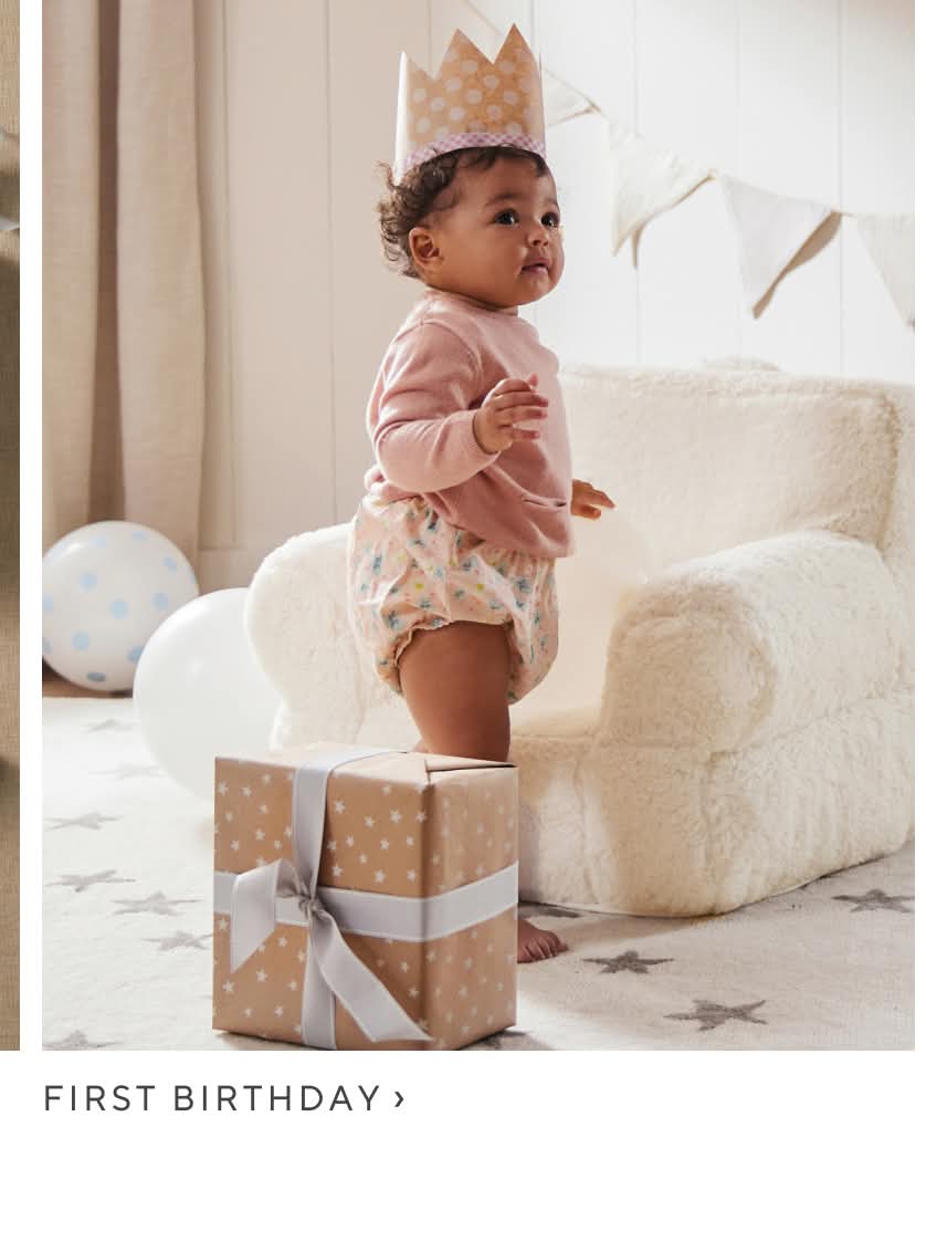 First Birthday, Shop Now